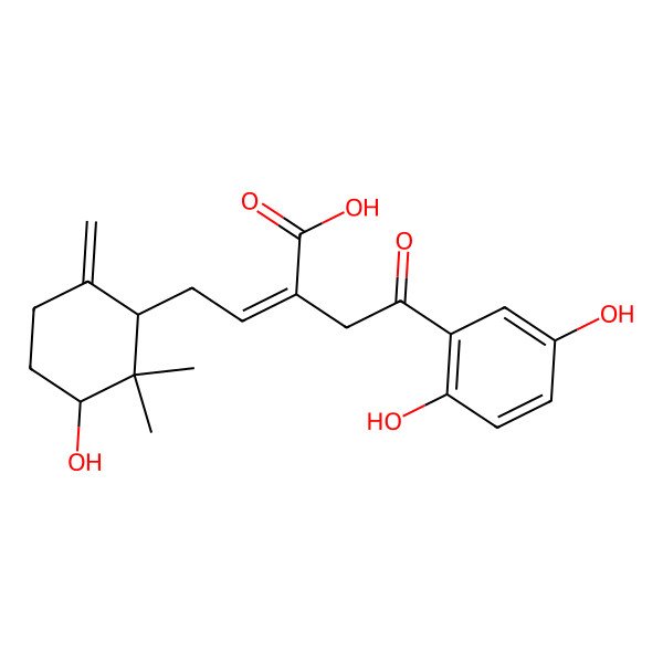 2D Structure of Ganotheaecoloid D