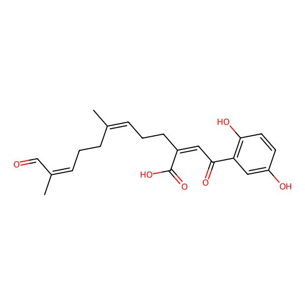 2D Structure of Ganotheaecolumol J
