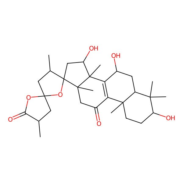 2D Structure of Ganotropic acid