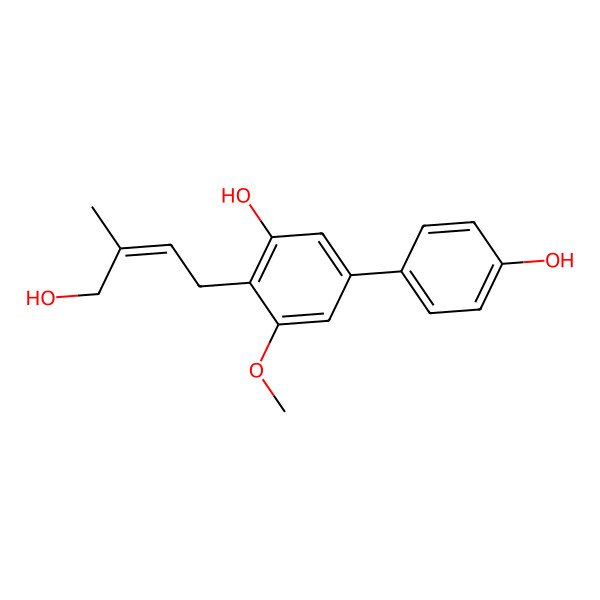 2D Structure of Garcibiphenyl E