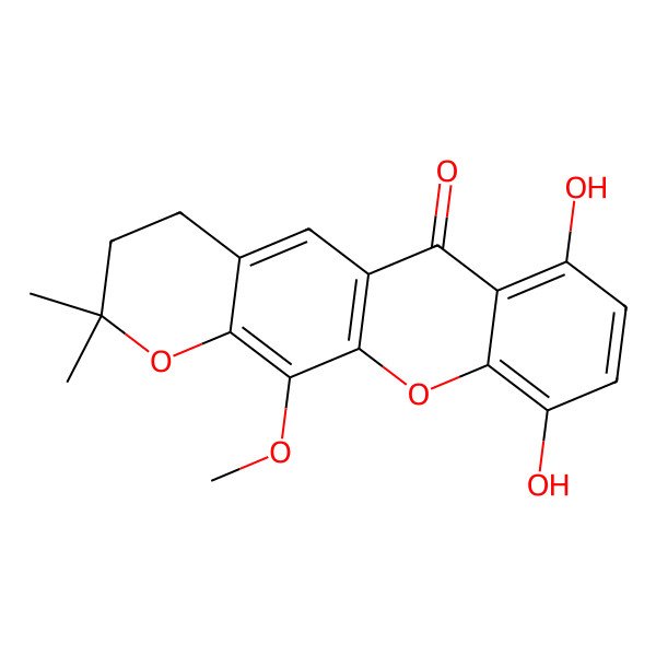 2D Structure of Garcinexanthone A