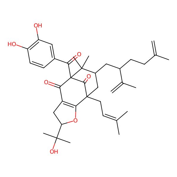 2D Structure of Garcinielliptone Fb