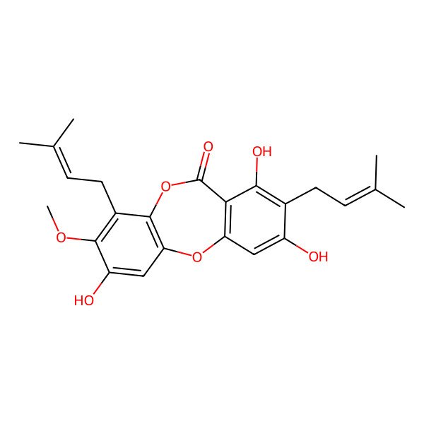 2D Structure of Garcinisidone A