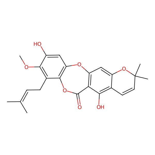 2D Structure of Garcinisidone B