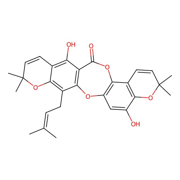 2D Structure of Garcinisidone C