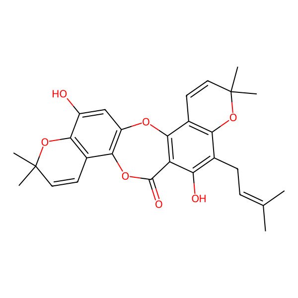 2D Structure of Garcinisidone D