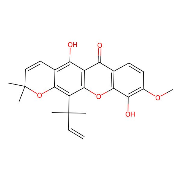2D Structure of Garciosone F