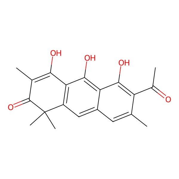 2D Structure of garveatin A