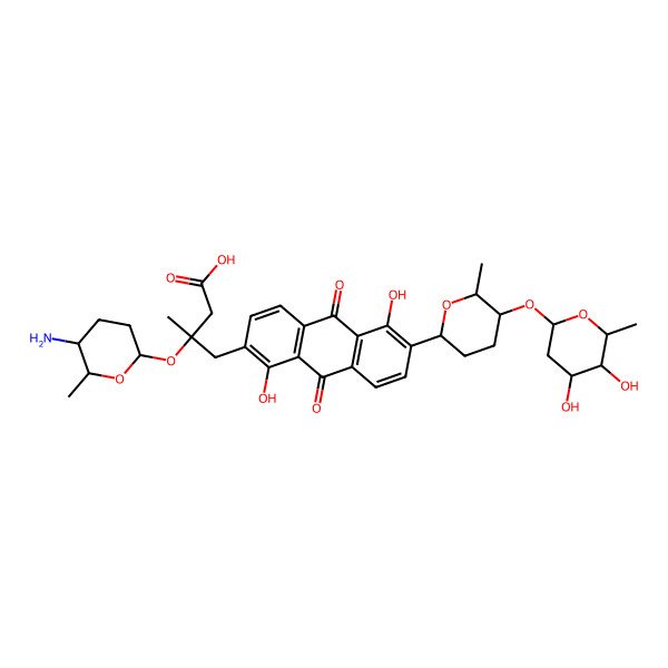 2D Structure of Gaudimycin E