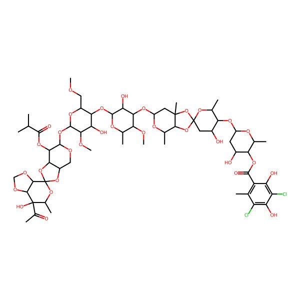 2D Structure of Gavibamycin A1