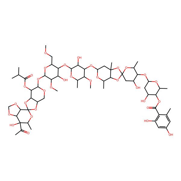 2D Structure of Gavibamycin B1