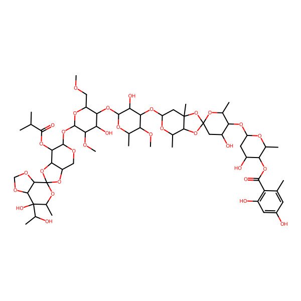 2D Structure of Gavibamycin B3