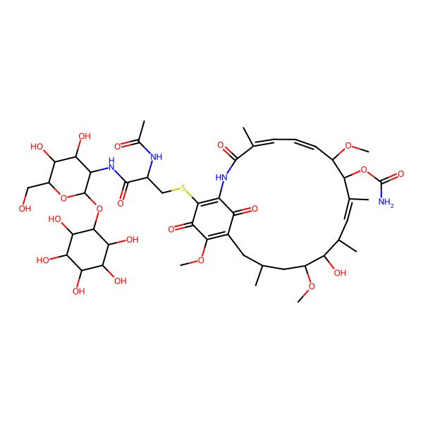 2D Structure of Geldanamycin C