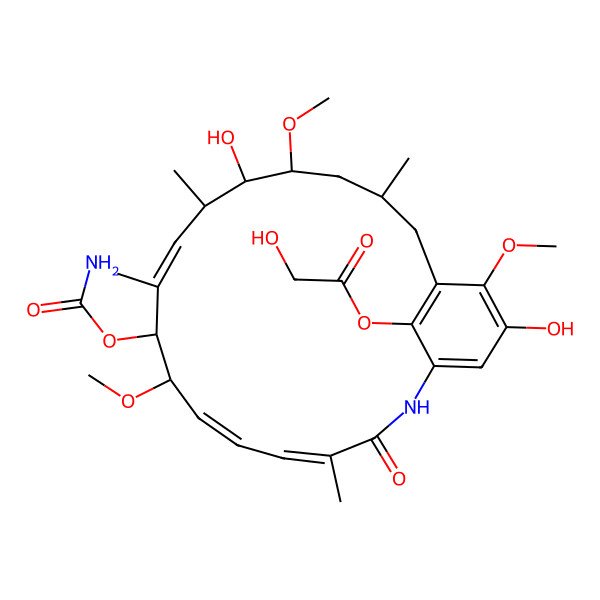 2D Structure of Geldanamycin E