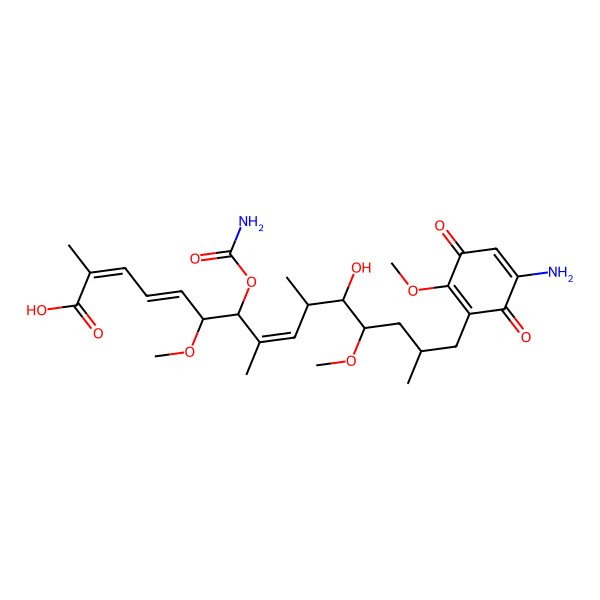2D Structure of Geldanamycin F 2D Structure of Geldanamycin F