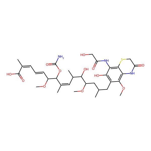 2D Structure of Geldanamycin G
