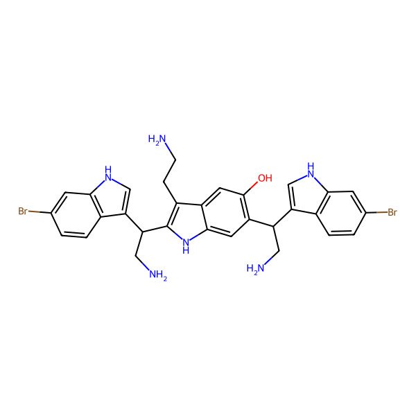 2D Structure of Gelliusine A