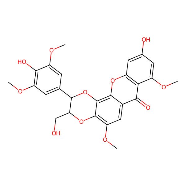 2D Structure of Gemixanthone A 2D Structure of Gemixanthone A