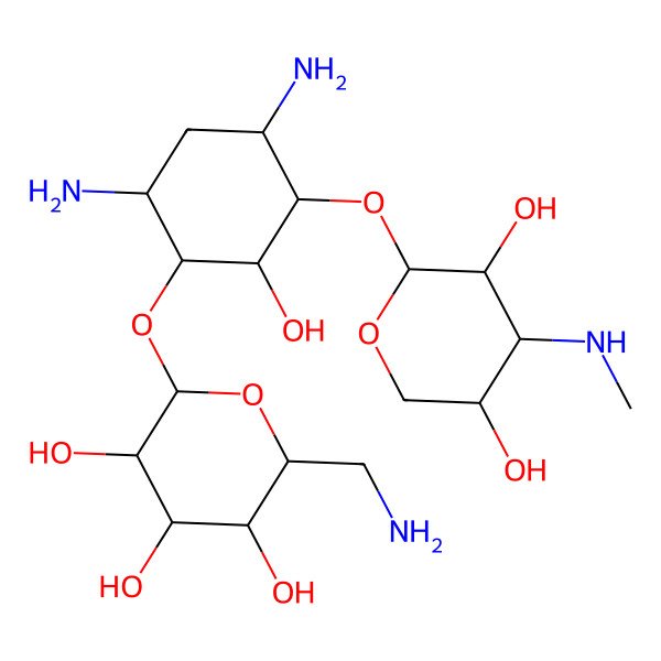 2D Structure of Gentamicin A3