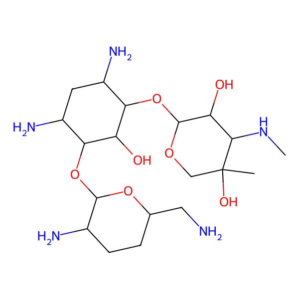2D Structure of Gentamicin C1a
