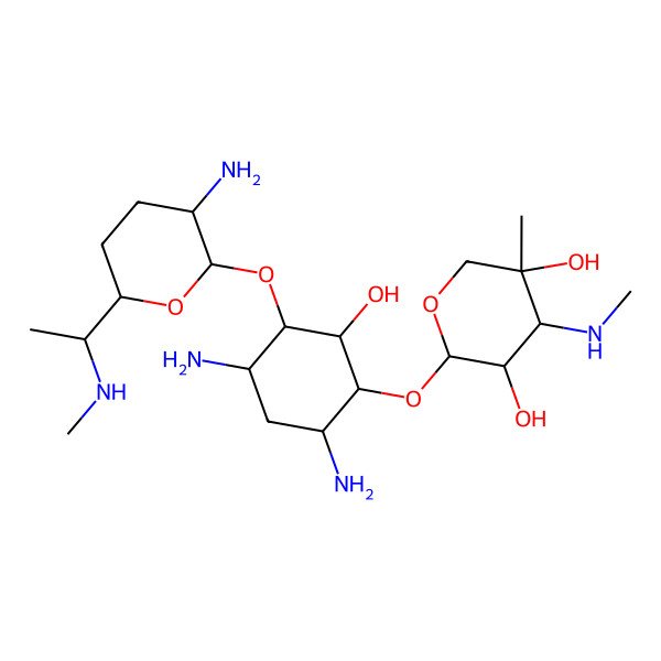 2D Structure of Gentamycin C1