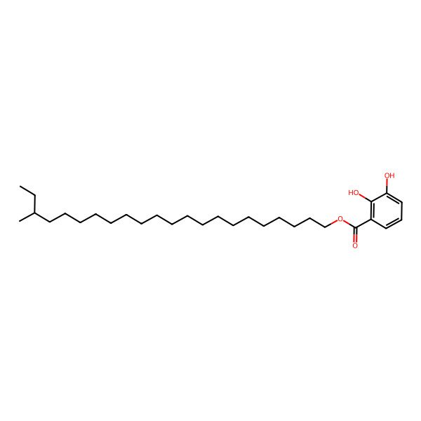 2D Structure of Gentiside B