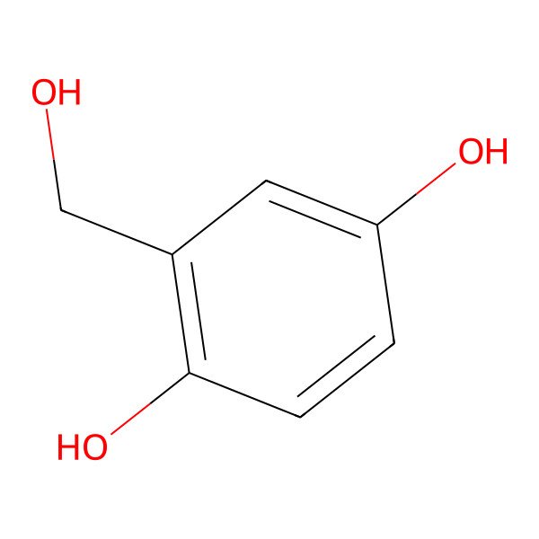2D Structure of Gentisyl alcohol