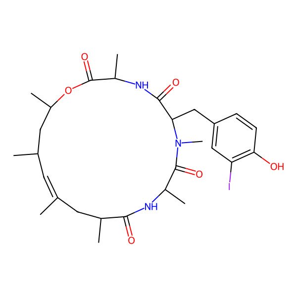 2D Structure of Geodiamolide A
