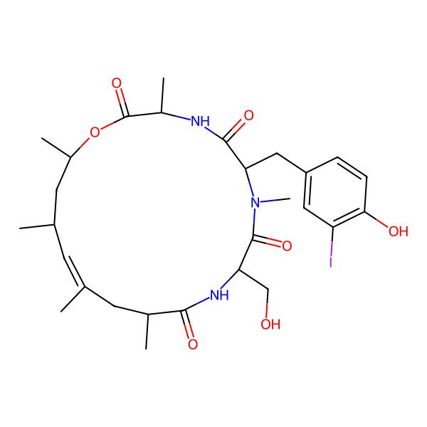 2D Structure of Geodiamolide O