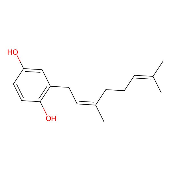 2D Structure of Geroquinol