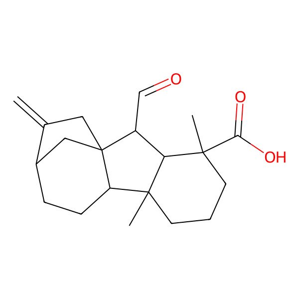 2D Structure of Gibberellin A12 aldehyde