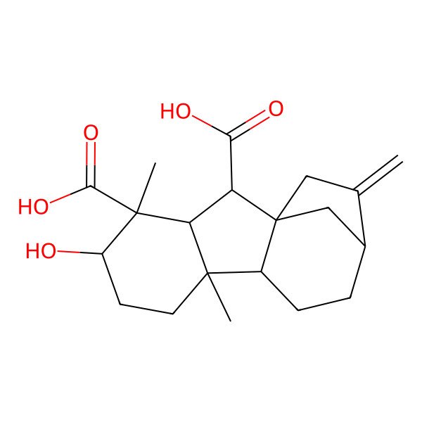 2D Structure of Gibberellin A14