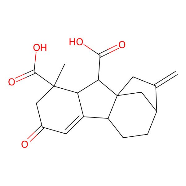 2D Structure of Gibberellin A51-catabolite