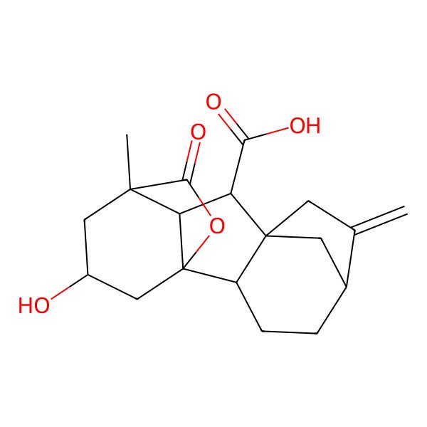 2D Structure of Gibberellin A51