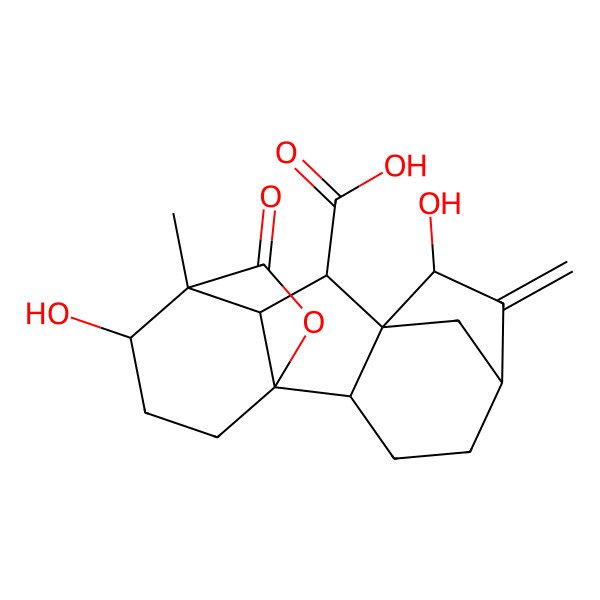 2D Structure of Gibberellin A63