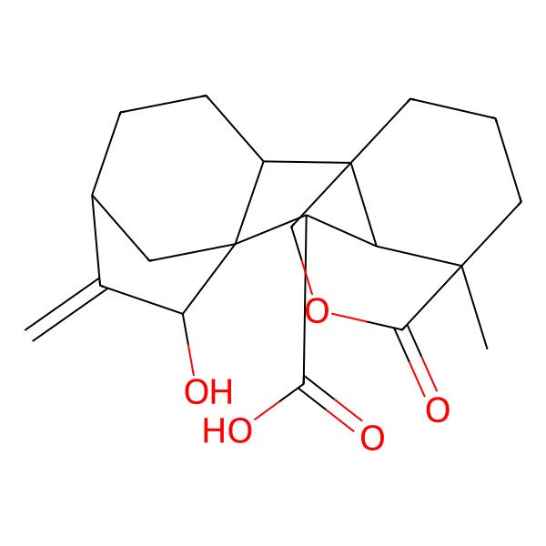 2D Structure of Gibberellin A64