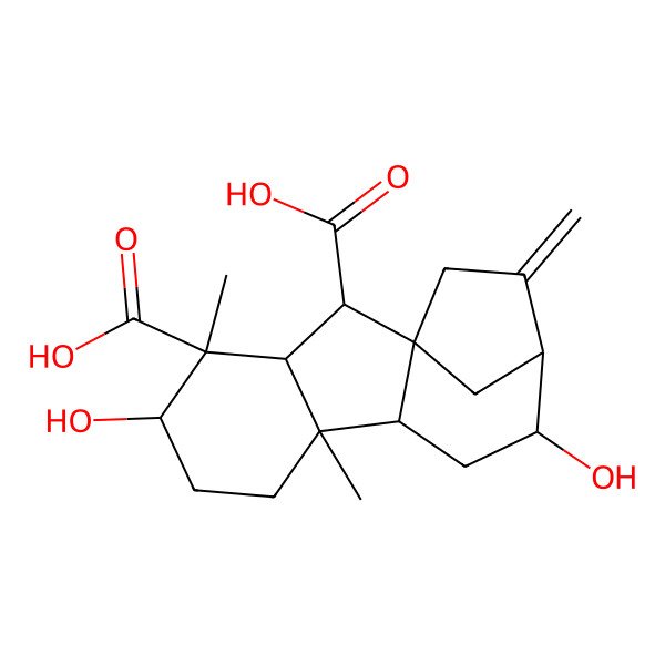 2D Structure of Gibberellin A74