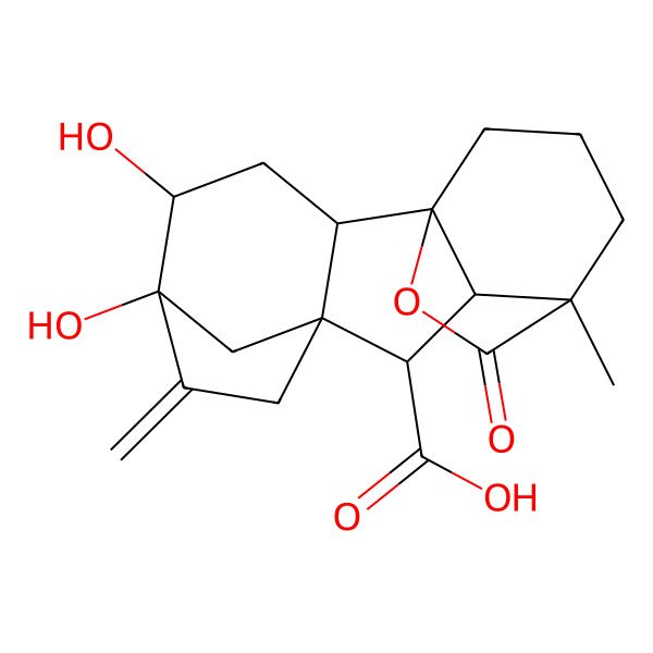 2D Structure of Gibberellin A77
