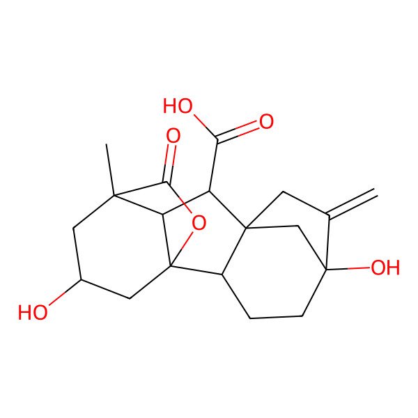 2D Structure of Gibberellin A81