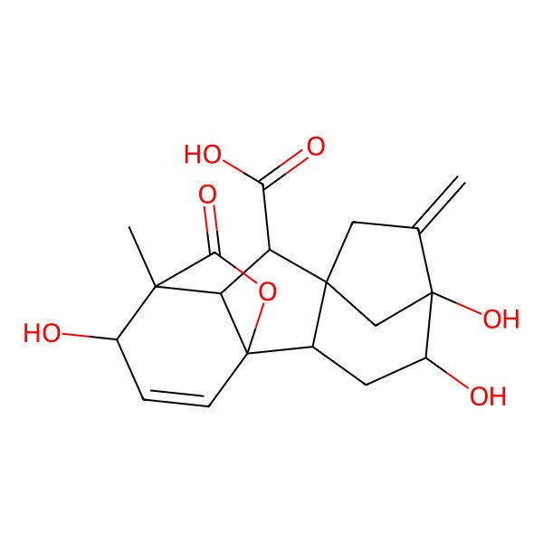 2D Structure of Gibberellin A87 2D Structure of Gibberellin A87