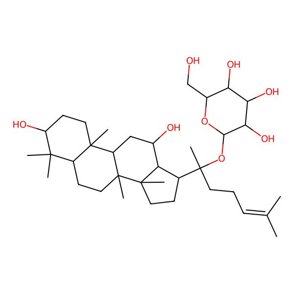2D Structure of ginsenoside C-K 2D Structure of ginsenoside C-K