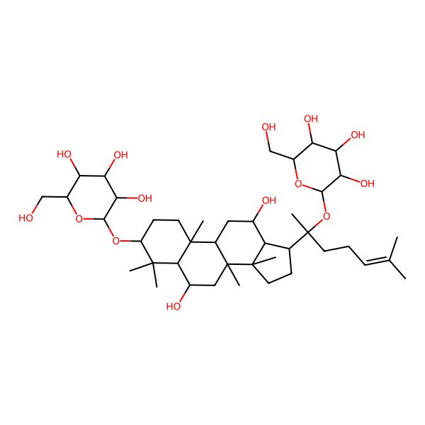 2D Structure of Ginsenoside Ia 2D Structure of Ginsenoside Ia