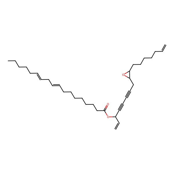 2D Structure of Ginsenoyne A linoleate 2D Structure of Ginsenoyne A linoleate