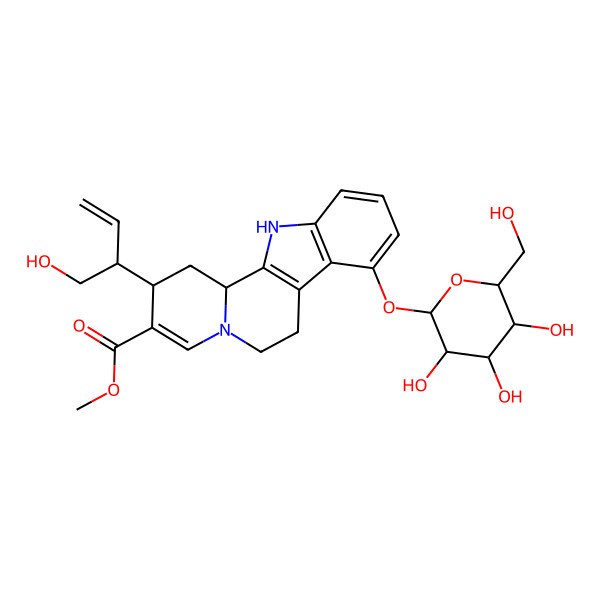2D Structure of Glabratine