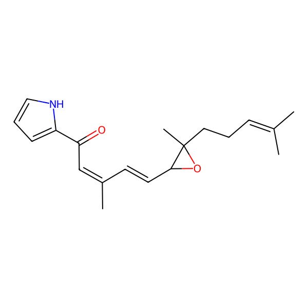 2D Structure of Glaciapyrrole C