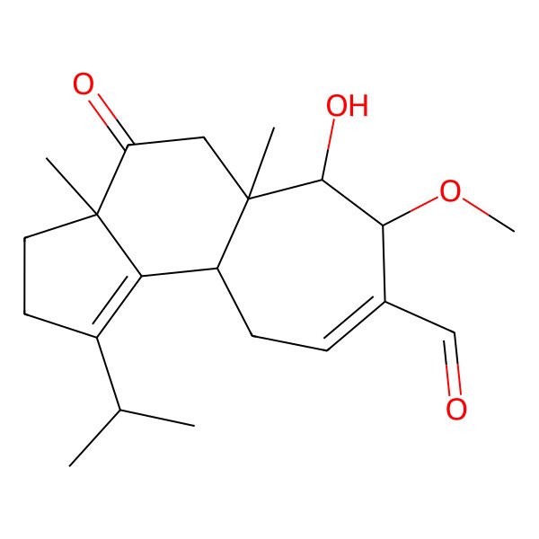 2D Structure of Glaucopine A