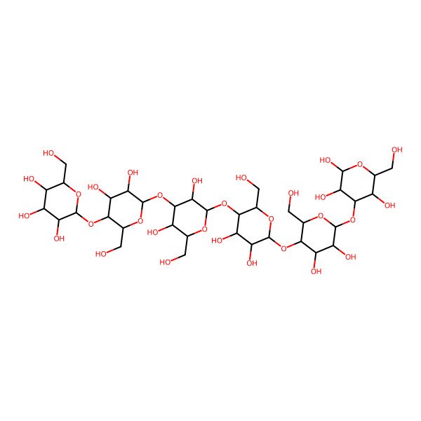 2D Structure of Glc(b1-4)Glc(b1-3)Glc(b1-4)Glc(b1-4)Glc(b1-3)b-Glc