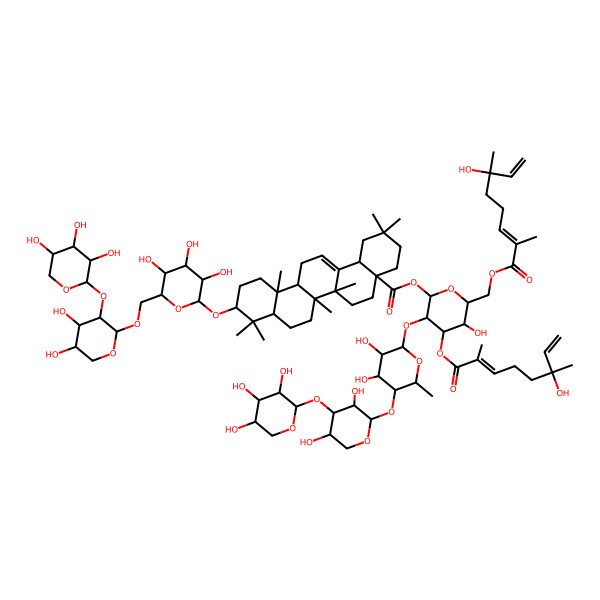 2D Structure of Gleditsioside O 2D Structure of Gleditsioside O