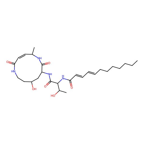 2D Structure of Glidobactin A