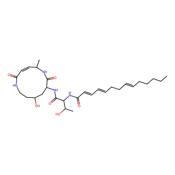 2D Structure of Glidobactin B